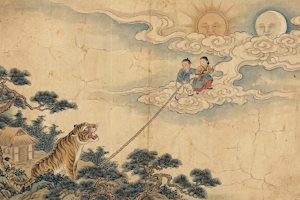 The Brother and Sister Who Became the Sun and the Moon